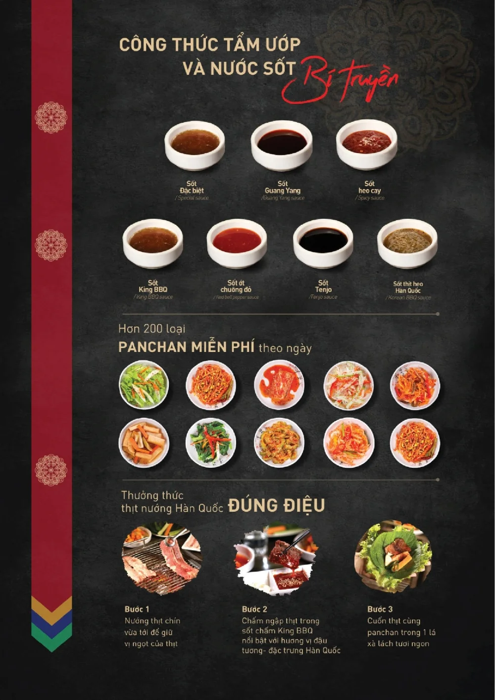 menu king bbq - Thiết kế Menu Nhà hàng - Listing Online.